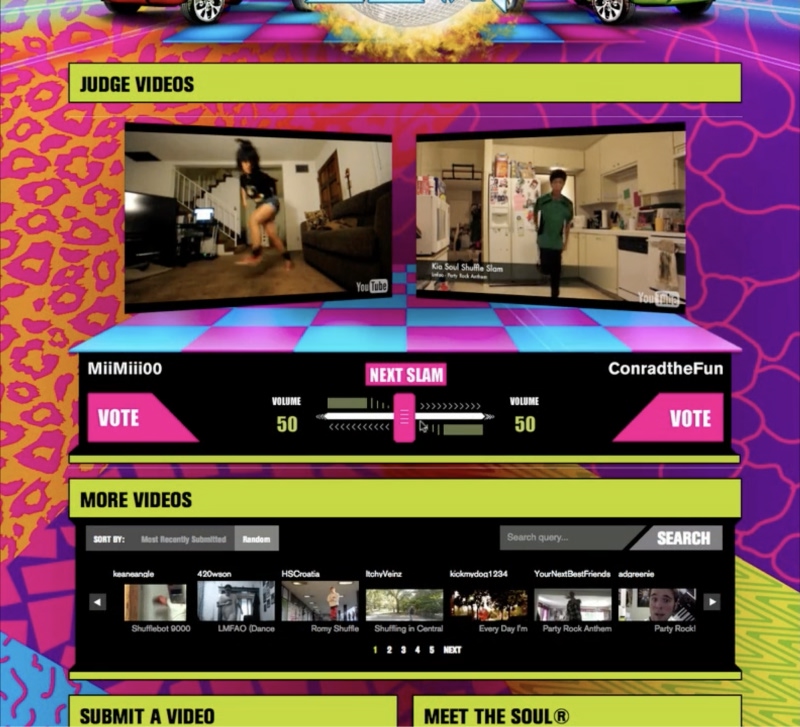 Kia Soul Shuffle Slam social integration features