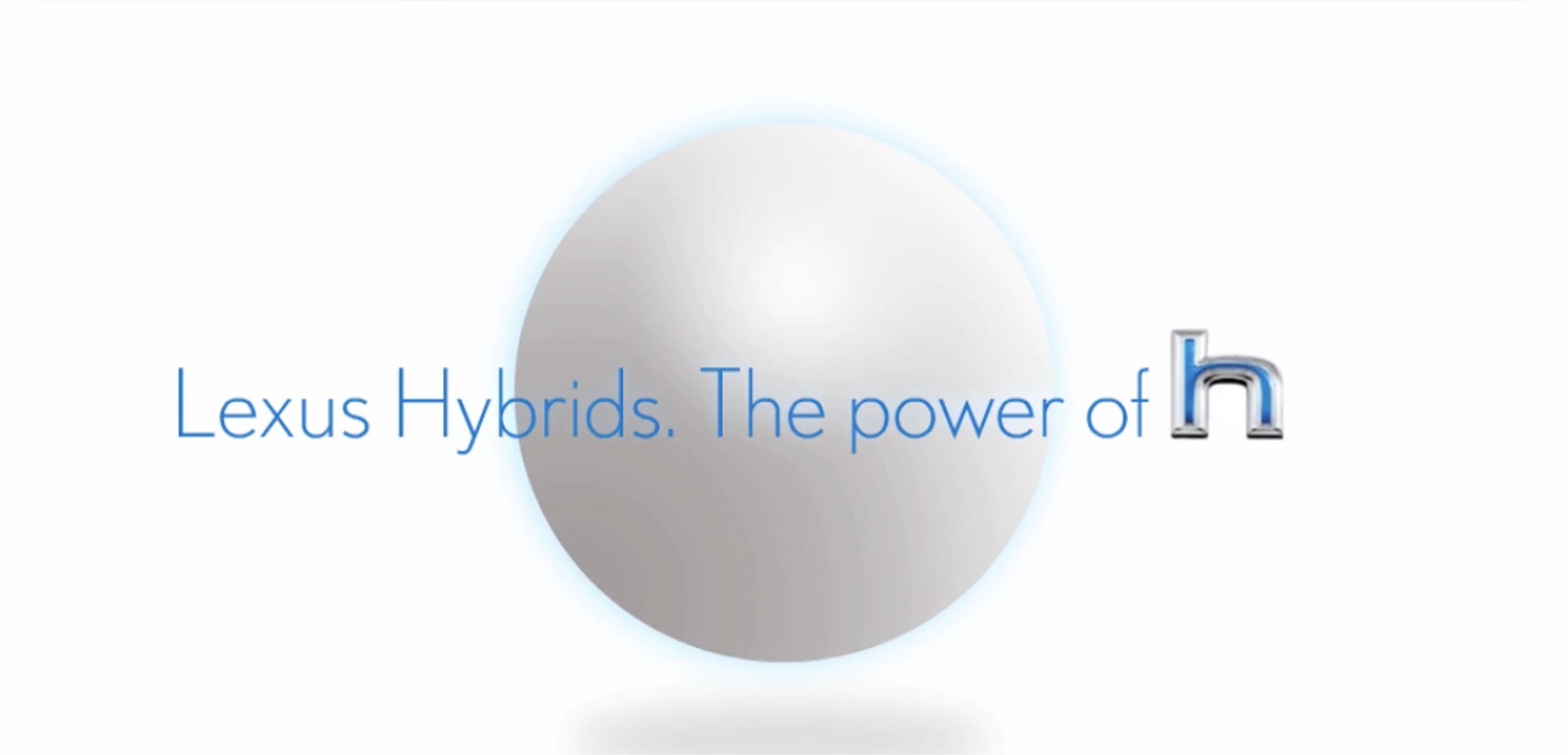 Lexus Hybrids Microsite